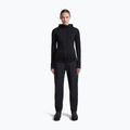 Дамски суитшърт за трекинг Icebreaker Merino 200 Realfleece Descender Half Zip Hoodie black 4