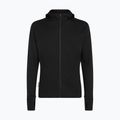 Мъжки суитшърт за трекинг Icebreaker Merino 300 Realfleece Descender Zip Hoodie black 10