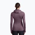 Дамски суитшърт за трекинг Icebreaker Merino 200 Realfleece Descender Half Zip Hoodie grey plum 3
