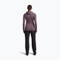 Дамски суитшърт за трекинг Icebreaker Merino 200 Realfleece Descender Half Zip Hoodie grey plum 5