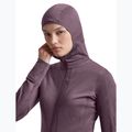 Дамски суитшърт за трекинг Icebreaker Merino 200 Realfleece Descender Half Zip Hoodie grey plum 6