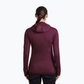 Дамски суитшърт за трекинг Icebreaker Merino 300 Realfleece Descender Zip Hoodie dark berry 3