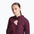 Дамски суитшърт за трекинг Icebreaker Merino 300 Realfleece Descender Zip Hoodie dark berry 4