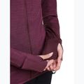 Дамски суитшърт за трекинг Icebreaker Merino 300 Realfleece Descender Zip Hoodie dark berry 9