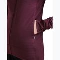 Дамски суитшърт за трекинг Icebreaker Merino 300 Realfleece Descender Zip Hoodie dark berry 10