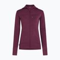 Дамски суитшърт за трекинг Icebreaker Merino 300 Realfleece Descender Zip Hoodie dark berry 11
