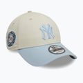 New Era WS Patch 9Forty New York Yankees бейзболна шапка светло бежова