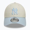 New Era WS Patch 9Forty New York Yankees бейзболна шапка светло бежова 2