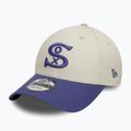 New Era WS Patch 9Forty Чикаго Уайт Сокс бейзболна шапка светло бежова 2