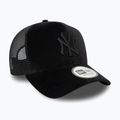 New Era Diamante Velour Trucker бейзболна шапка New York Yankees black
