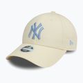 New Era League Essential 9Forty New York Yankees бейзболна шапка светло бежова 3