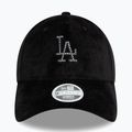 New Era Diamante Velour 9Forty Los Angeles Dodgers бейзболна шапка черна 2