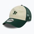 New Era 9Twenty Trucker Oakland Athletics светлобежова бейзболна шапка 2