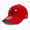 New Era Tonal Check 9Forty Chicago Bulls бейзболна шапка червена 2