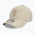 New Era Team Outline 9Forty Bulls светлобежова бейзболна шапка 3