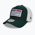 New Era NE Реколта Trucker бейзболна шапка тъмно зелено 3