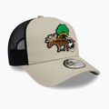 New Era NE Outdoor Patch Trucker светлобежова бейзболна шапка