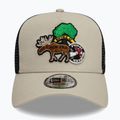 New Era NE Outdoor Patch Trucker светлобежова бейзболна шапка 2