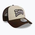 New Era NE Motorsport Trucker светлобежова бейзболна шапка