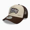 New Era NE Motorsport Trucker светлобежова бейзболна шапка 3