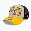 New Era Лицензионна табела Los Angeles Trucker светлобежова бейзболна шапка 2