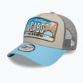 New Era Лицензионна табела Los Angeles Trucker светлобежова бейзболна шапка 3