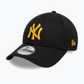 New Era League Essential 39Thirty New York Yankees бейзболна шапка черна 3