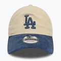 New Era Блок Корд 9Twenty Los Angeles Dodgers бейзболна шапка светло бежово 3