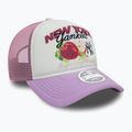 New Era Fruit Graphics Trucker New York Yankees тъмно розова бейзболна шапка