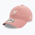New Era Mini Washed 9Twenty New York Mets тъмнорозова бейзболна шапка 2