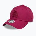 New Era Metallic Logo 9Forty Los Angeles Dodgers бейзболна шапка тъмночервена 2