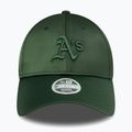 New Era Satin 9Forty Oakland Athletics бейзболна шапка тъмнозелена 3