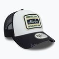 New Era NE Patch Distressed Trucker шапка бяла