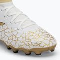 Детски футболни обувки SKECHERS Skx_1.5 High Td Jr FG white/gold 7