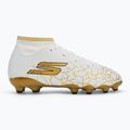 Детски футболни обувки SKECHERS Skx 1.5 Youth High Jr FG white/gold 2