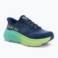 Дамски обувки за бягане SKECHERS Max Cushioning Endeavour Hallandale navy/lime