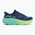 Дамски обувки за бягане SKECHERS Max Cushioning Endeavour Hallandale navy/lime 2