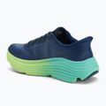 Дамски обувки за бягане SKECHERS Max Cushioning Endeavour Hallandale navy/lime 3