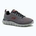 Мъжки обувки Skechers Track Leshur charcoal/orange