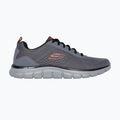 Мъжки обувки Skechers Track Leshur charcoal/orange 2
