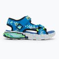 Детски сандали SKECHERS Mega Splash черни/сини/лайм 2