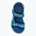 Детски сандали SKECHERS Mega Splash черни/сини/лайм 5
