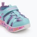 Детски сандали SKECHERS Play Scene Splash Cute Crew тюркоаз/лавандула 7