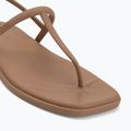 Дамски сандали Crocs Miami Thong Flip milk chocolate 7