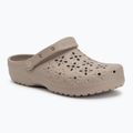 Crocs Classic Floral Cutout Clog джапанки сиво