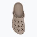 Crocs Classic Floral Cutout Clog джапанки сиво 6