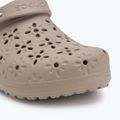 Crocs Classic Floral Cutout Clog джапанки сиво 8