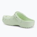Crocs Classic Floral Cutout Clog джапанки с нефритена окраска 4