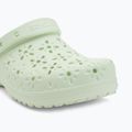 Crocs Classic Floral Cutout Clog джапанки с нефритена окраска 8