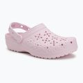 Crocs Classic Floral Cutout Clog розово мляко 2